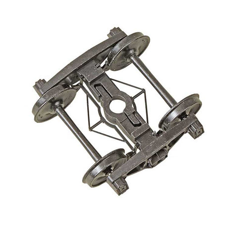 AAR Bettendorf Style Metal Trucks - 2-Rail -- 33" Smooth Back Metal Wheels 1 Pair-2