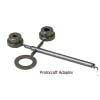 2-Rail AAR Bettendorf Style Metal Trucks -- With 33" Smooth-Back Metal P48 Wheels 1 Pair-5