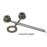2-Rail Arch Bar Metal Trucks -- With 33" Ribbed-Back Metal P48 Wheels 1 Pair-5