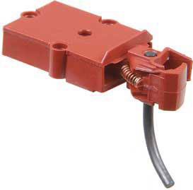 Acetal Plastic Couplers w/Metal Springs -- Rust Color-2