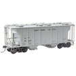 PS-2 2-Bay Covered Hopper - Ready to Run -- Northern Pacific #75423 (gray, black)-1