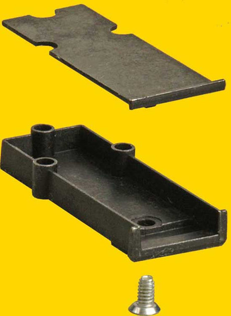 Extended Metal Draft Gear Box -- 4 Pairs-2