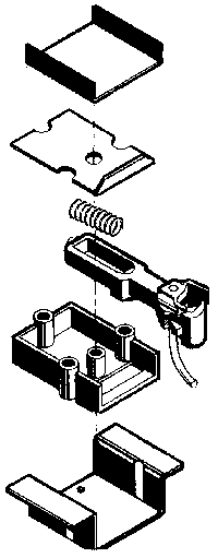 #1 Scale Coupler -- With Mounting Bracket for High Mounting Surface