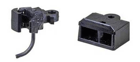 Knuckle Couplers -- Body-Mounted Centerset w/Short Narrow Gear Box 1 Pair-1