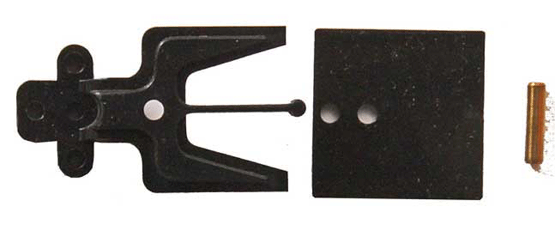 Flex-Bracket -- For #820 Draft Gear Box, Couplers Not Included-1