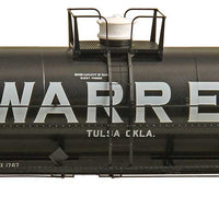 ACF 11,000-Gallon Tank Car - Ready to Run -- Warren #1767 (Full Platform, Built 1948, Factory New, black)