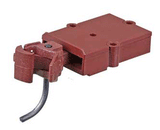 #1 Scale Coupler -- Body Mount w/Standard Draft Gear Box (brown) 1 Pair-1