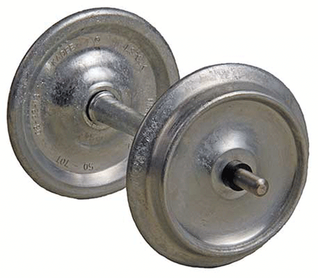 Smooth-Back Metal Wheelsets -- 33" Diameter for 1/29 Scale or 36" for 1/32 (#1) Scale (uncolored) 1 Set-1