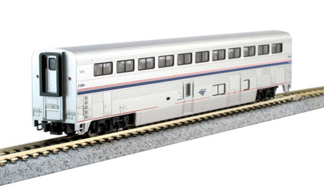 Siemens ALC-42 Charger & 3 Cars Train-Only Set - Sound and DCC -- Amtrak #302, Sleeper, Coach, Coach-Baggage-3