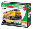 GE ES44AC GEVO Mixed Freight Starter Set -- Union Pacific Loco, 6 Cars; Unitrack M1 Basic 4-1/2 x 2' Oval, Power Pack-1