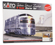 Silver Streak Zephyr Starter Set -- Chicago, Burlington & Quincy (silver, black)-1