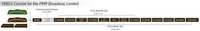 Pennsylvania Broadway Limited Streamlined 10-Car Set - Ready to Run -- Pennsylvania Railroad (2019 Edition and Roadnumbers; Tuscan, black)