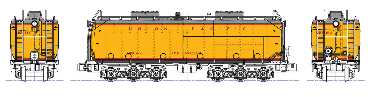 Auxillary Water Tender Set -- Union Pacific-2