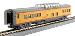 Union Pacific Excursion Train Lighted 7-Car Set - Ready to Run -- Union Pacific (Armour Yellow, gray red)-5