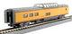 Union Pacific Excursion Train Lighted 7-Car Set - Ready to Run -- Union Pacific (Armour Yellow, gray red)-7