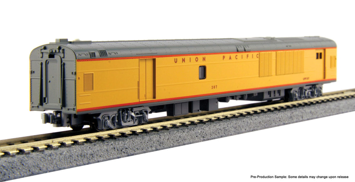 Union Pacific Excursion Train 7-Car Set - Ready to Run -- Union Pacific (Armour Yellow, gray red)-1