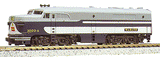 Silver Streak Zephyr Train-Only Set - Standard DC with Interior Lights -- Chicago, Burlington & Quincy (silver)-1