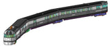 Pioneer Zephyr Train-Only Set - Lighted - DCC Only -- Chicago, Burlington & Quincy (stainless)-1