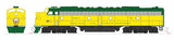 CNW "400" EMD E8A and 5-Car Train-Only Set - LokSound and DCC -- Chicago & North Western (yellow, green)-1