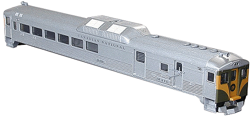 Rail Diesel Car Powered -- Canadian National RDC-1 #D200 + RDC-3 #D101