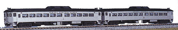 Rail Diesel Car Powered -- Jersey Central RDC-1 #551 + RDC-1 #552