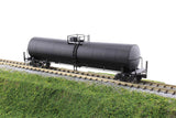 Greenbrier Tank Car 8 Pack - Ready to Run -- Greenbrier Leasing GBRX Set #2 (black, yellow conspicuity marks)-2