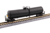 Greenbrier Tank Car 8 Pack - Ready to Run -- Greenbrier Leasing GBRX Set #2 (black, yellow conspicuity marks)-3