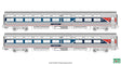 Viewliner I Sleeper 2-Pack - Ready to Run -- Amtrak #62007 Charles River, 62041 Middle River (Phase VII)