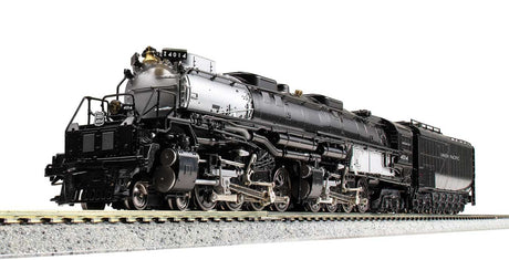 4-8-8-4 Big Boy with Oil Tender - Standard DC -- Union Pacific #4014 (2021 Version; black, Graphite)-1