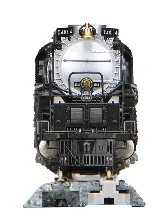 4-8-8-4 Big Boy with Oil Tender - Standard DC -- Union Pacific #4014 (2021 Version; black, Graphite)-2
