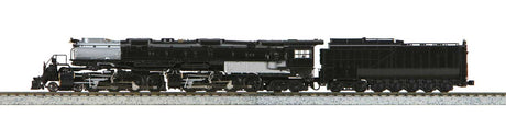 4-8-8-4 Big Boy with Oil Tender - Standard DC -- Union Pacific #4014 (2021 Version; black, Graphite)-3