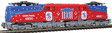 GG1 Electric - Standard DC -- Conrail #4800 (Bicentennial Scheme; red, blue, white)-1