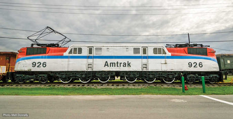 GG1 Electric - Standard DC -- Amtrak #906 (Phase I, silver, red, blue)