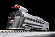 Jet Powered RDC - Sound and DCC - Interior Lights -- New York Central #M-497 (Black Beetle, stainless, black, gray)-1