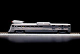 Jet Powered RDC - Sound and DCC - Interior Lights -- New York Central #M-497 (Black Beetle, stainless, black, gray)-2