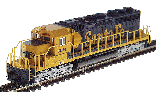 Diesel EMD SD40 Powered -- Santa Fe #5001