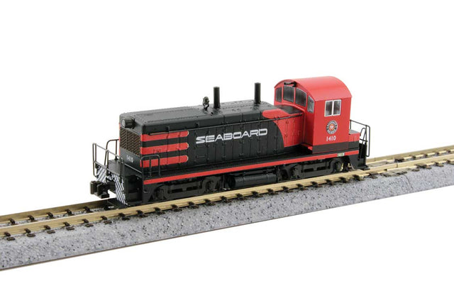 EMD NW2 - Sound and DCC -- Seaboard Air Line #1410 (black, red, white)
