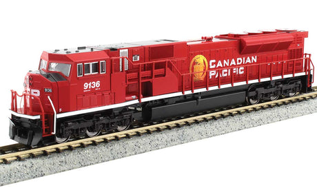 EMD SD90/43MAC - Sound and DCC -- Canadian Pacific #9136 (red, white, gold)