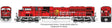 EMD SD90/43MAC - Sound and DCC -- Canadian Pacific #9155 (red, white, gold)