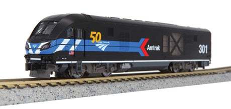 Siemens ALC-42 Charger - Standard DC -- Amtrak #301 (Day One Scheme, 50th Anniversary; black, blue, red, white)