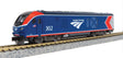 Siemens ALC-42 Charger - Standard DC -- Amtrak #303 (Phase VI; blue, red, white, silver)-1