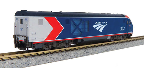Siemens ALC-42 Charger - Standard DC -- Amtrak #303 (Phase VI; blue, red, white, silver)-2