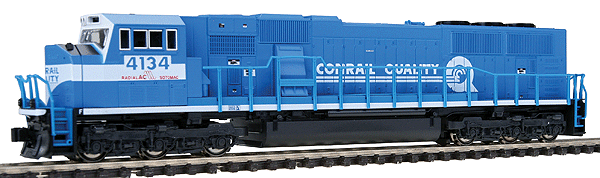 EMD SD70MAC - Standard DC -- Conrail #4134 (blue)