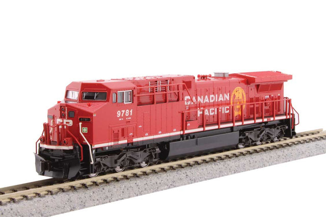 GE AC4400CW - Standard DC -- Canadian Pacific #9781 (red, white, Golden Beaver Logo)