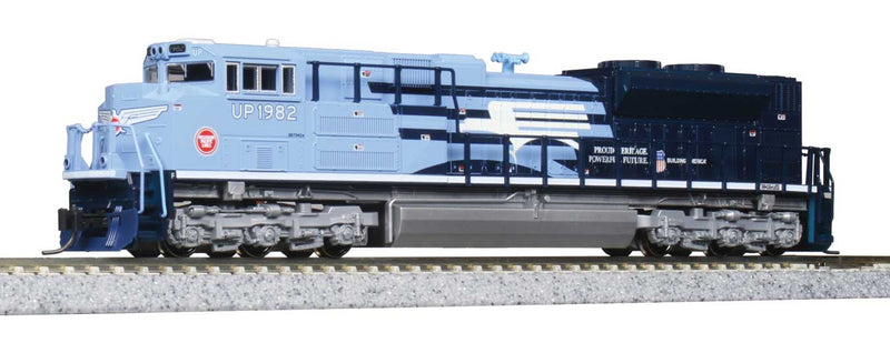 EMD SD70ACe - Sound and DCC -- Union Pacific 1982 (Missouri Pacific Heritage Scheme)