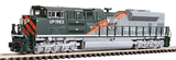 EMD SD70ACe - Standard DC -- Union Pacific #1983 (Western Pacific Heritage Scheme, silver, green)-1