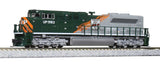 EMD SD70ACe - Standard DC -- Union Pacific #1983 (Western Pacific Heritage Scheme, silver, green)-2