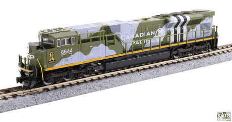 EMD SD70ACU - Standard DC -- Canadian Pacific #6644 (Military Heritage, D Day; Green Camouflage)
