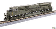 EMD SD70ACU - Sound and DCC -- Canadian Pacific #7020 (Military Heritage, green, black, yellow ribbon)