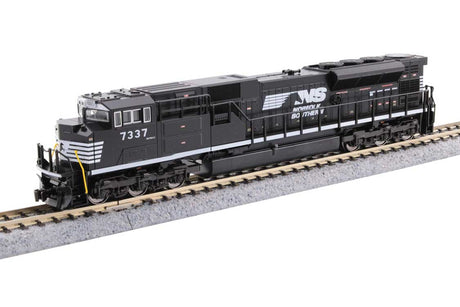 EMD SD70ACU - Sound and DCC -- Norfolk Southern #7337 (black, white, Horse Head Logo)